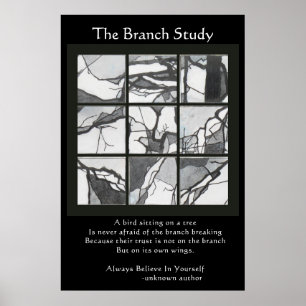 Affiche L'affiche d'étude de branche