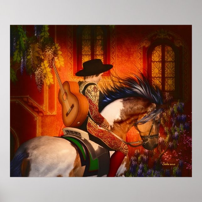 Affiche L'affiche du chanteur espagnol FROM 14.95 (Devant)