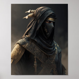 Affiche L'affiche du guerrier arabe