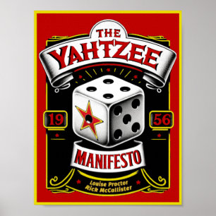 Affiche L'affiche du Manifeste de Yahtzee