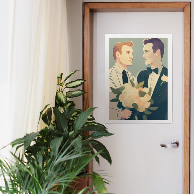 Affiche L'affiche du Mariage gay (Créateur téléchargé)