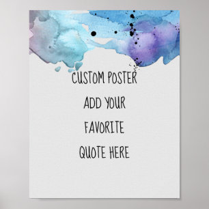 Affiche l'affiche faite sur commande ajoutent votre