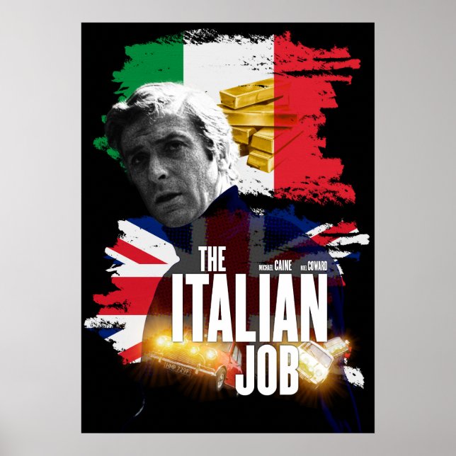 Affiche L'affiche italienne Job Remake Movie. (Devant)