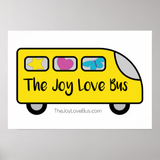 Affiche L'affiche Joy Love Bus