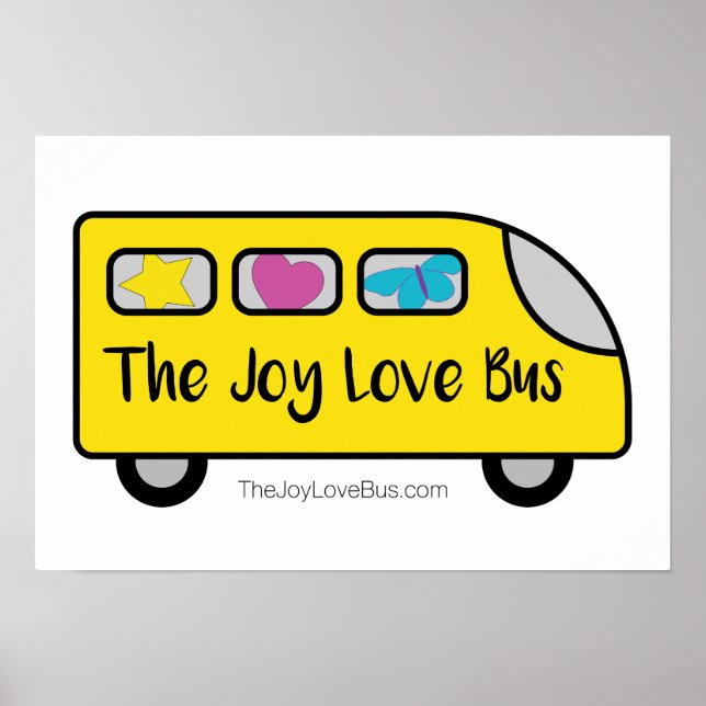 Affiche L'affiche Joy Love Bus (Devant)