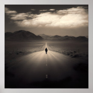 Affiche L'affiche Lonely Road