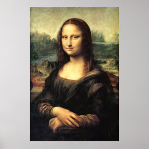 Affiche L'affiche Mona Lisa Leonardo da Vinci