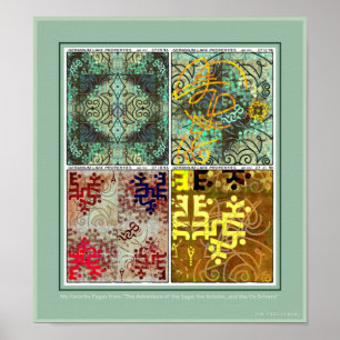 Affiche L'affiche Sage, the Scholar, and Ox Drivers