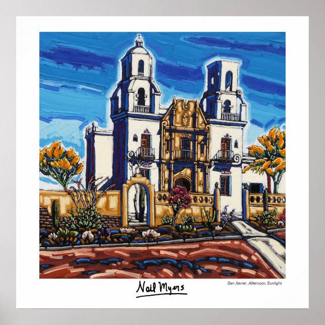 Affiche L'affiche San Xavier après-midi Sunlight (Devant)