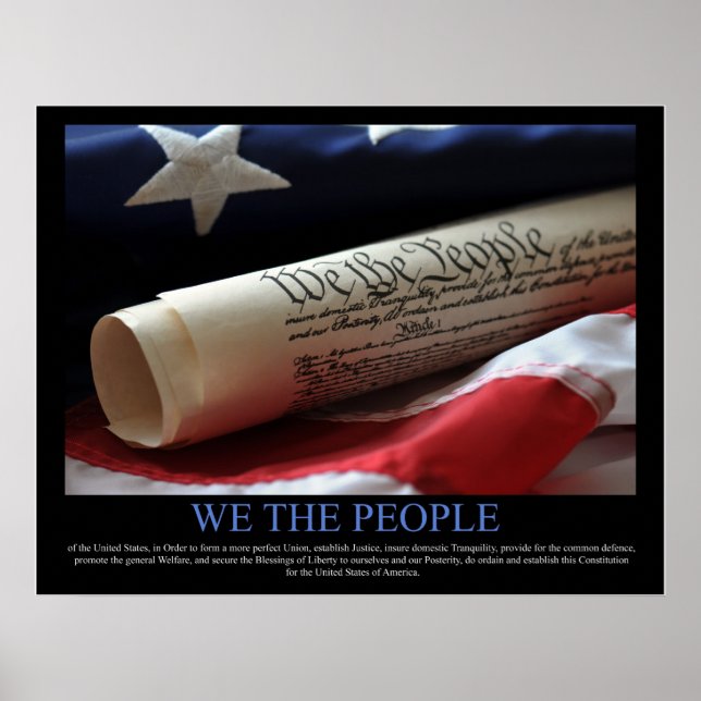 Affiche L'affiche We The People (Devant)