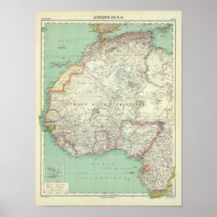 Affiche L'Afrique de l'ouest 3