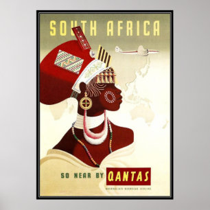 Affiche L'Afrique du Sud