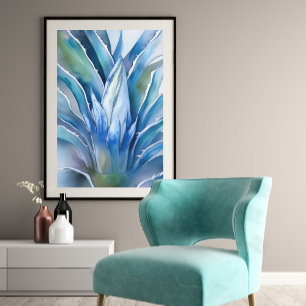 Affiche L'Agave Bleue sans cadre