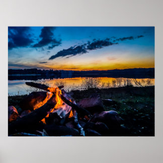 Affiche Lagerfeuerstimmung