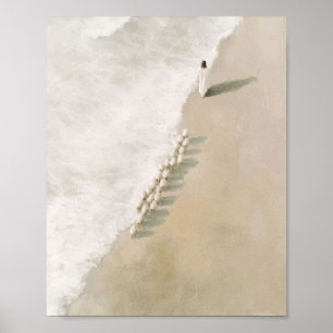 Affiche L'Agneau suivant Jésus Art chrétien