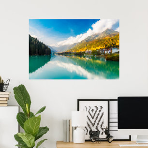 Affiche Lago di Père Noël Caterina Auronzo di Cadore