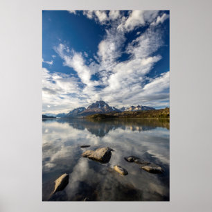 Affiche Lago Gray. Cordillère du Paine 1