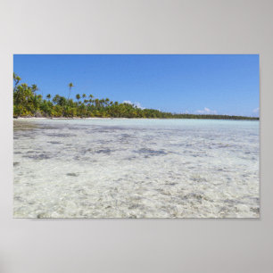 Affiche Lagon bleu de Rangiroa