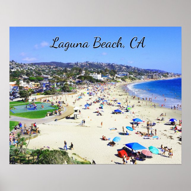Affiche Laguna Beach, CA (Devant)