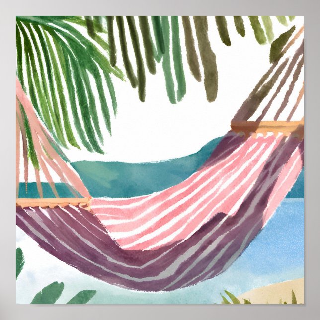 Affiche Lagune calme (Devant)