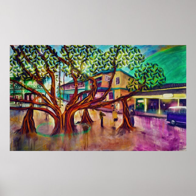Affiche Lahaina Banyan Arbre De Vie (Devant)