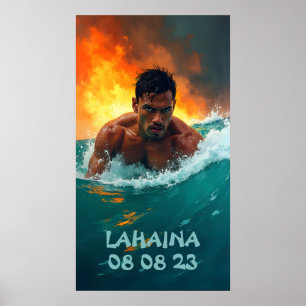 Affiche Lahaina rend hommage