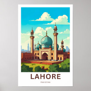 Affiche Lahore Pakistan Imprimer