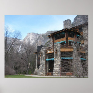 Affiche L'Ahwahnee- Yosemite