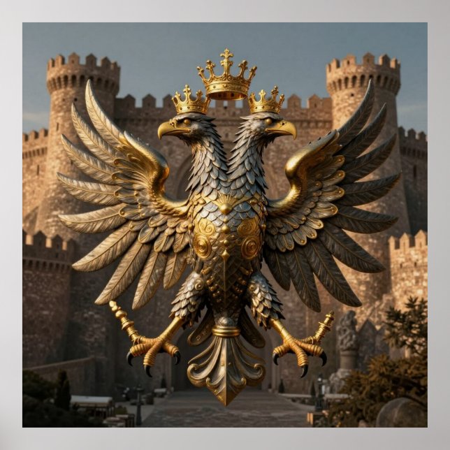 Affiche L'Aigle Impérial de Carrare (Devant)