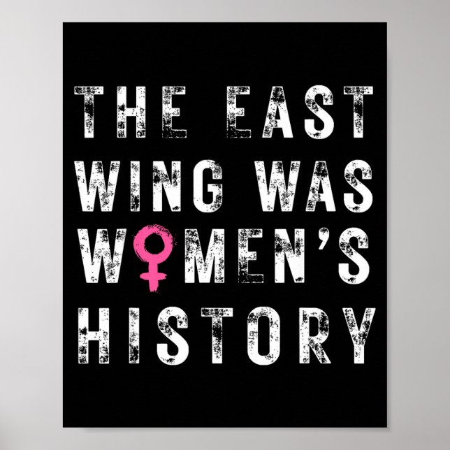 Affiche L'aile Est Était l'Histoire des Femmes Histoire Fé (Devant)
