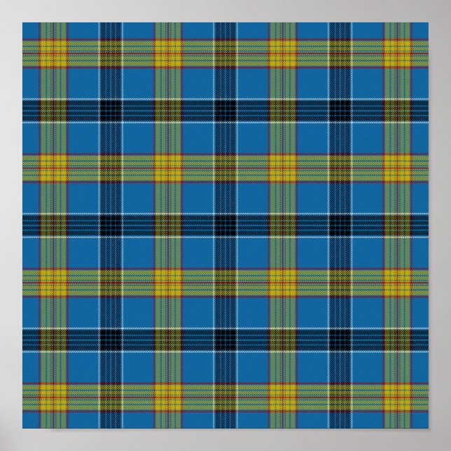 Affiche Laing Tartan (Devant)