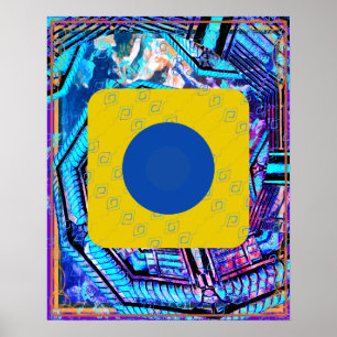 Affiche L'air élémentaire dans l'aide à la méditation de l