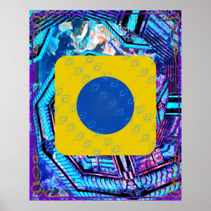 Affiche L'air élémentaire dans l'aide à la méditation de l