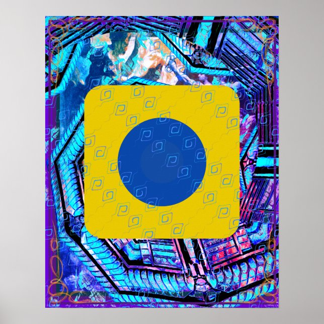 Affiche L'air élémentaire dans l'aide à la méditation de l (Devant)