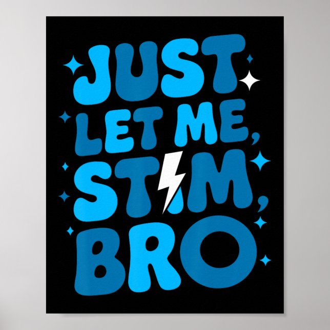 Affiche Laisse-moi Stim Bro Avril Mois Sensibilisation sur (Devant)