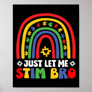Affiche Laisse-moi Stim Bro Avril Mois Sensibilisation sur