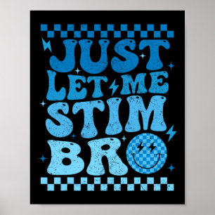 Affiche Laisse-Moi Stim Bro Sensibilisation sur l'autisme