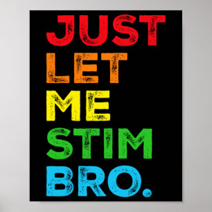 Affiche Laisse-Moi Stim Bro Sensibilisation sur l'autisme