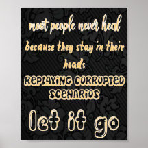 Laisser aller l'affiche