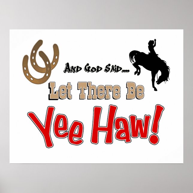 Affiche Laisser apparaître l'affiche YeeHaw (Devant)
