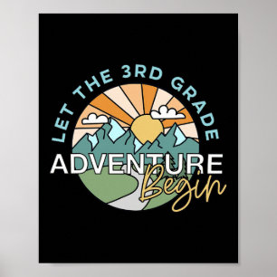 Affiche Laisser L'Aventure 3e Année Commencer L'Enseignant