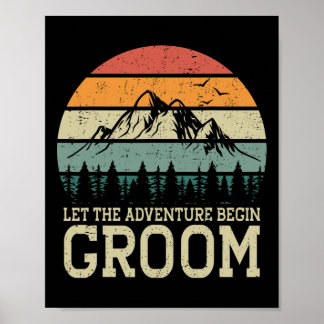 Affiche Laisser L'Aventure Commencer À Se Marier Couples