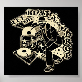 Affiche laisser tomber le rythme