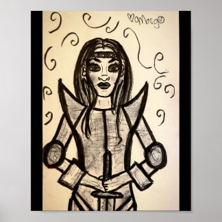 Affiche Laissez L'Amour Devenir Votre Armure