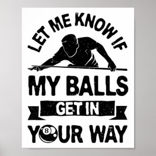 Affiche Laissez-Moi Savoir Si Mon Devenir Dans Votre Chemi