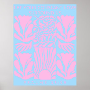 Affiche Laissez votre amour constant nous entourer