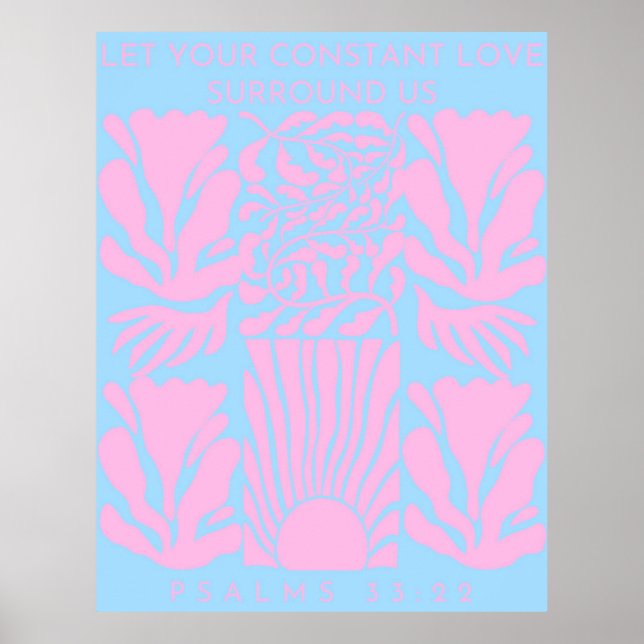 Affiche Laissez votre amour constant nous entourer (Devant)
