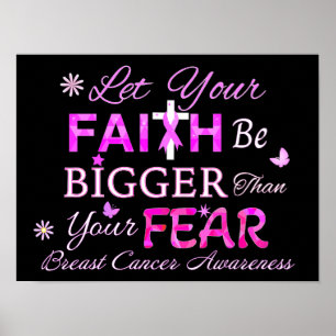 Affiche Laissez votre foi être plus grande