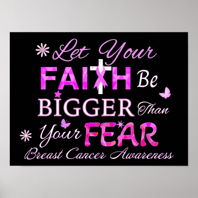 Affiche Laissez votre foi être plus grande (Devant)