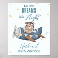 Laissez votre rêve prendre son envol Ourson mignon